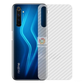 Miếng dán mặt lưng skin carbon Realme 6 Pro