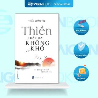 Sách - Thiền thật ra không khó - Tác giả: Trần Luân Tín