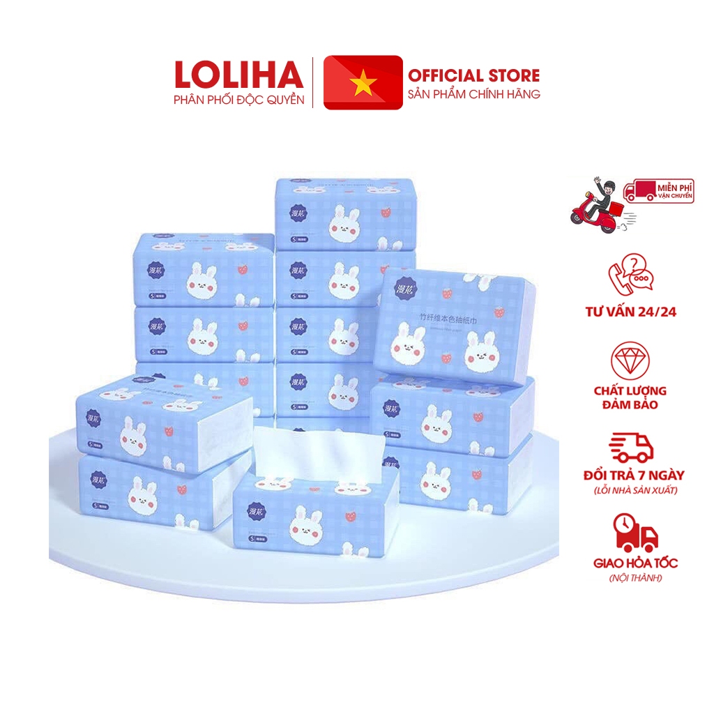 ⛔FREESHIP⛔ Combo 5 Giấy ăn thỏ (LOẠI 1 GÓI - LOẠI THỎ)