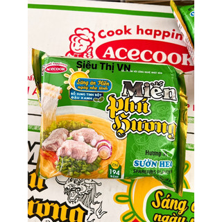 Combo 5 gói Miến Phú Hương (bổ sung đậu xanh) x 55g