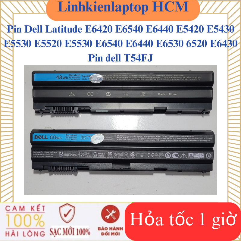 Pin Dell Latitude E6420 E6540 E6440 E5420 E5430 E5530 E5520 E5530 E6540 E6440 E6530 6520 E6430 Pin dell T54FJ