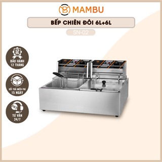   Sỉ  Bếp chiên đôi - Bếp điện - Đồ gia dụng nhà bếp - Thiết bị máy móc pha chế 