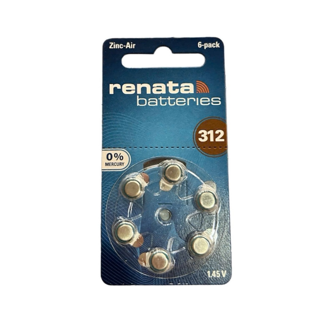 Vỉ 6 viên pin máy trợ thính PR41 NEXcell