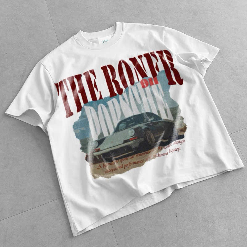  Áo thun BOXY "Por911" THE RONER 100% Cotton Local Brand Unisex Form Rộng | BigBuy360 - bigbuy360.vn