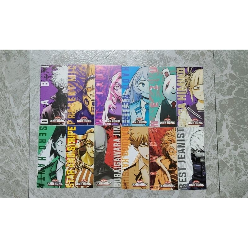 Bookmark Học Viện Siêu Anh Hùng - My Hero Academia