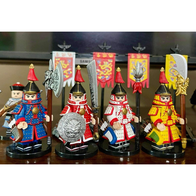 Lego Custom Binh Lính Bát Kỳ Mãn Thanh