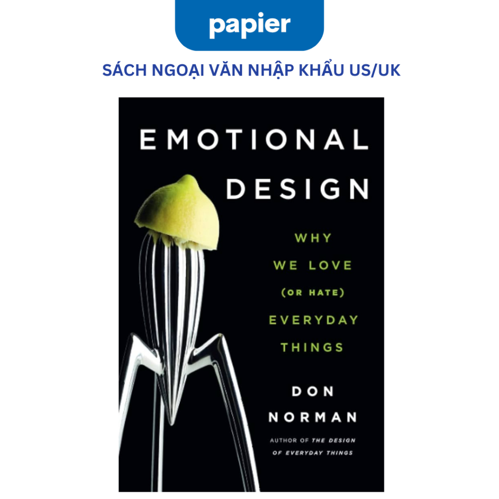Sách - Emotional Design: Why We Love (or Hate) Everyday Things