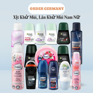 [CHETÊN] Lăn Khử Mùi Nam Nữ Garnier, Balea, Loreal, Kem Khử Mùi Hôi Nách Balea, Xịt Khử Mùi Nam Nữ Balea--Bill Đức