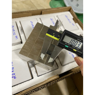 Nam châm viên đất hiếm hình chữ nhật đường kính 20x5x5mm, 20x10x1mm, 20x10x2mm, 20x10x3mm, 20x10x5mm, 20x3,8x2,5mm
