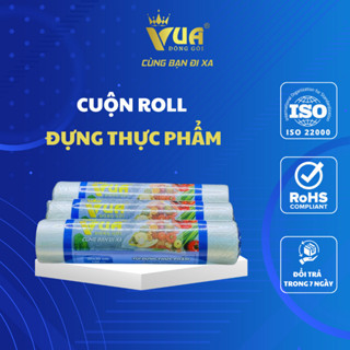 Cuộn Roll Đựng Thực Phẩm - Túi Tự Hủy Sinh Học An Toàn Cho Sức Khoẻ & Môi Trường - 100 túi