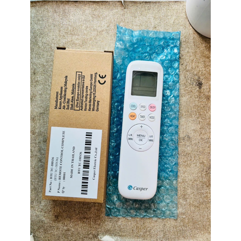 Remote Điều khiển điều hòa Casper-5 Hàng mới  theo máy 100%