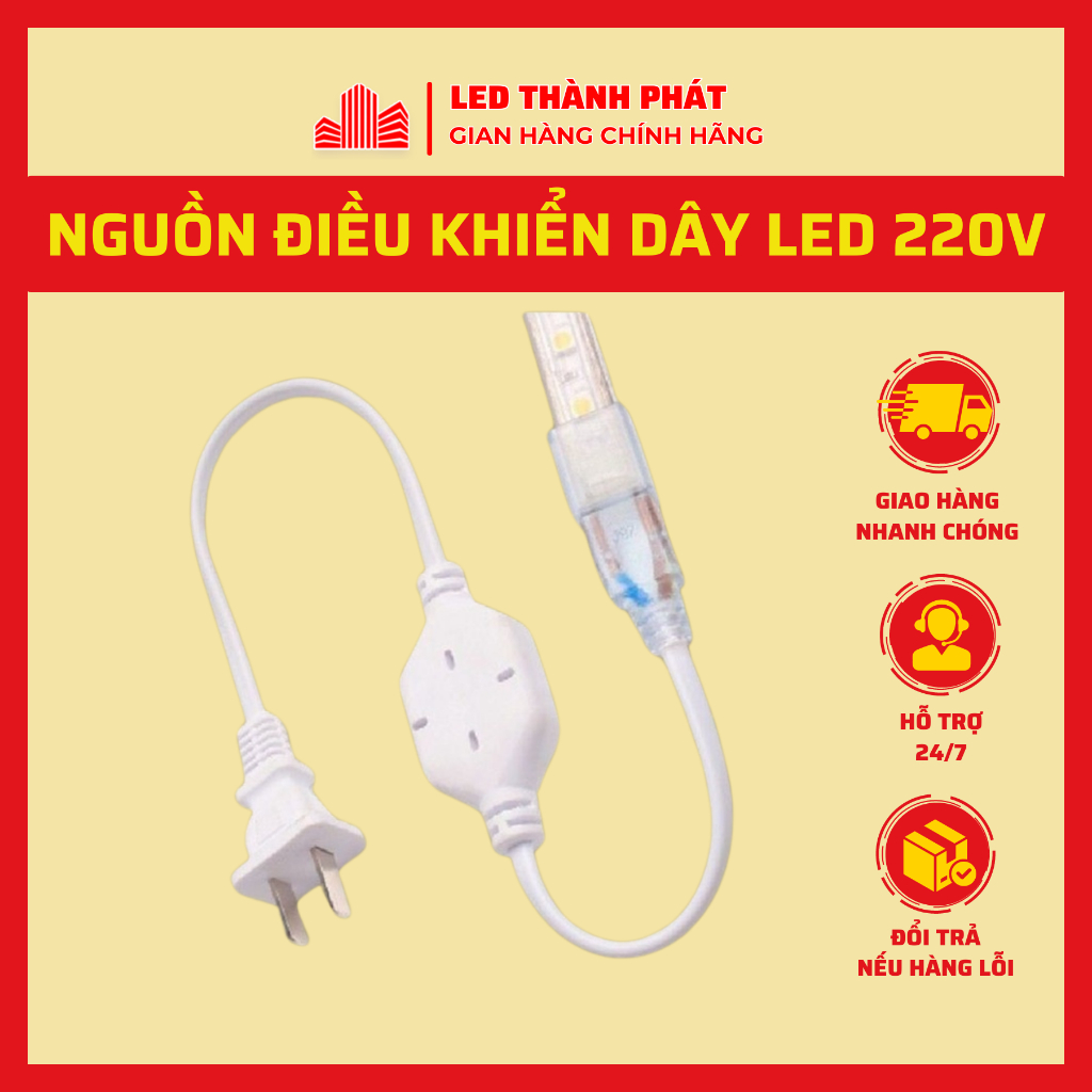 NGUỒN ĐIỀU KHIỂN NHÁY LED  2 HÀNG 220V NHIỀU CHẾ ĐỘ