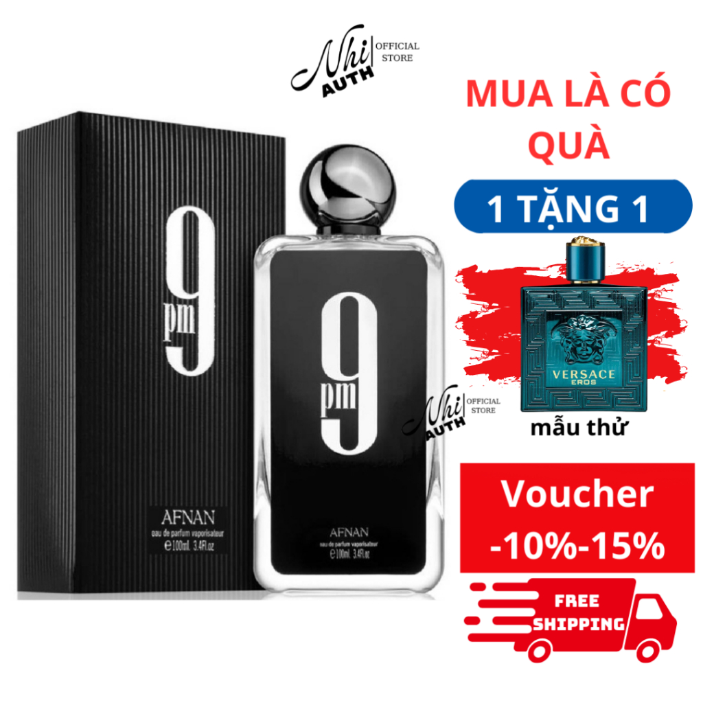 Nước hoa nam Afnan 9PM 100ml chính hãng