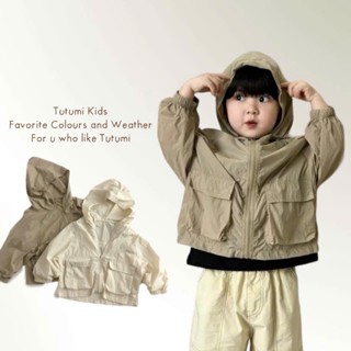 Áo Gió Chống Nắng Tutumi Kids - Mỏng Nhẹ, Thoáng Khí Cho Bé Trai Gái ÁO KHOÁC GIÓ túi hộp