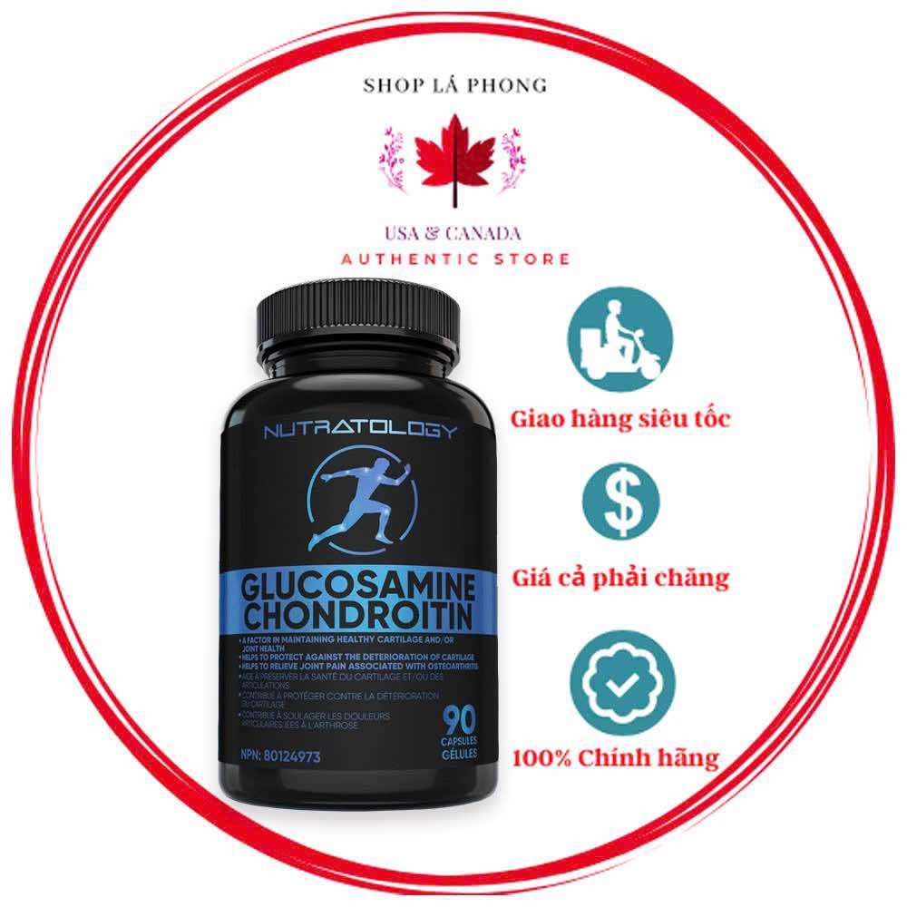 Viên uống xương khớp Glucosamine Chondroitin của Orphic Nutrition (90 viên)