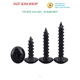 Vít Bắt Loa Xịn M4, M4.5, M5 Mạ Đen
