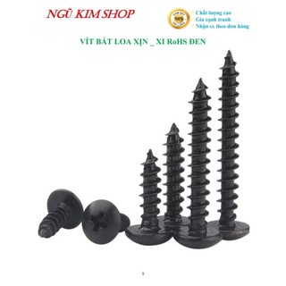 Vít Bắt Loa Xịn M4, M4.5, M5 Mạ Đen