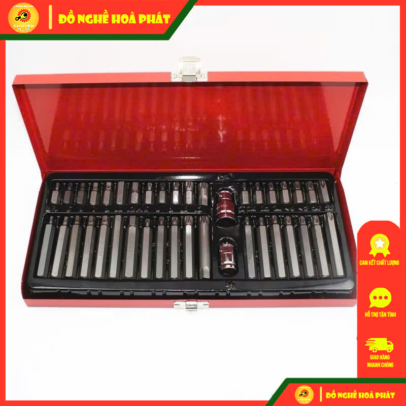 Bộ Típ Hoa Thị ( Bộ Mũi Lục Giác 40 chi tiết Top)