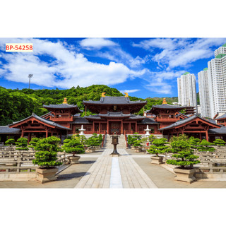 Tranh lụa 3d Đường Phố Nhật Bản, Phong cảnh chùa, núi Phú Sĩ đẹp mắt....