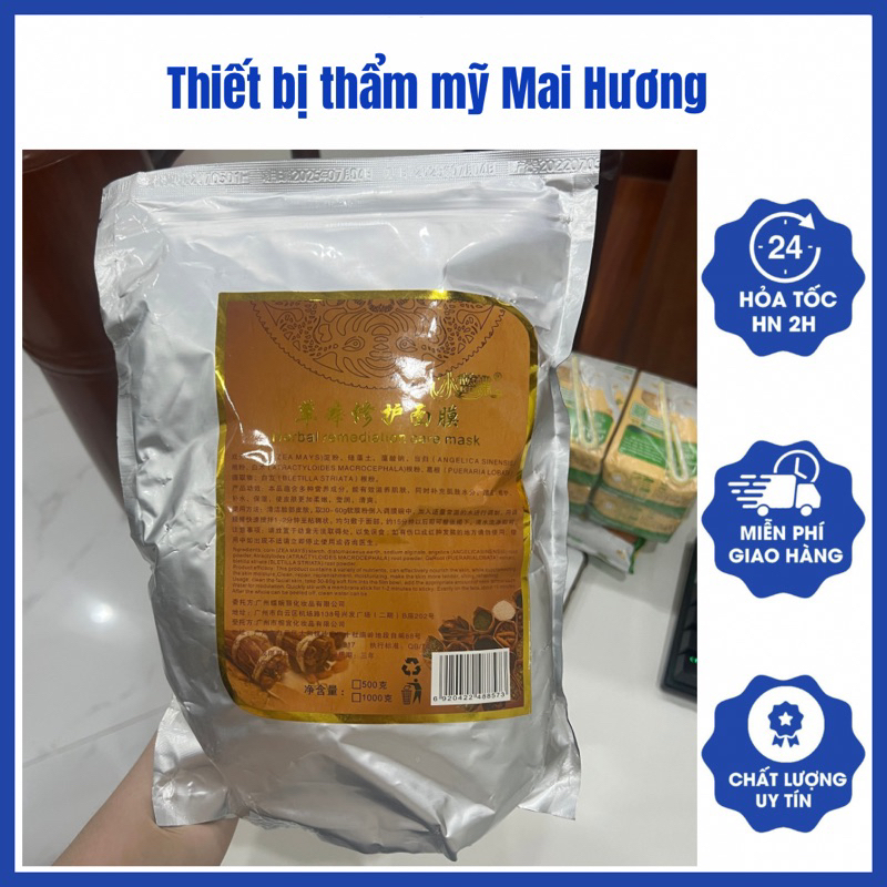 Bột Đắp Mặt Thuốc Bắc Làm Mờ Nám Hiệu Quả