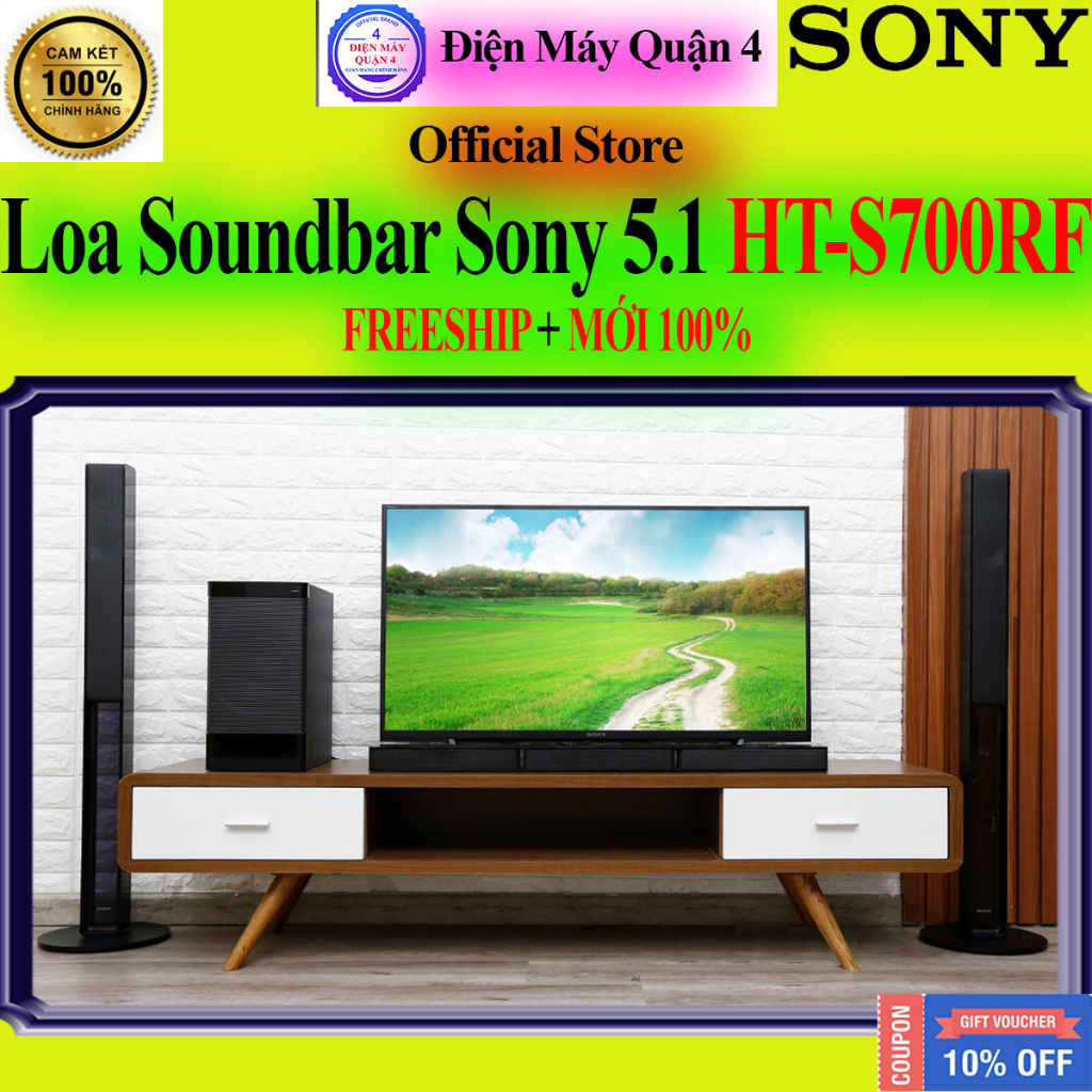 Loa Soundbar Sony 5.1 HT-S700RF - HÀNG CHÍNH HÃNG