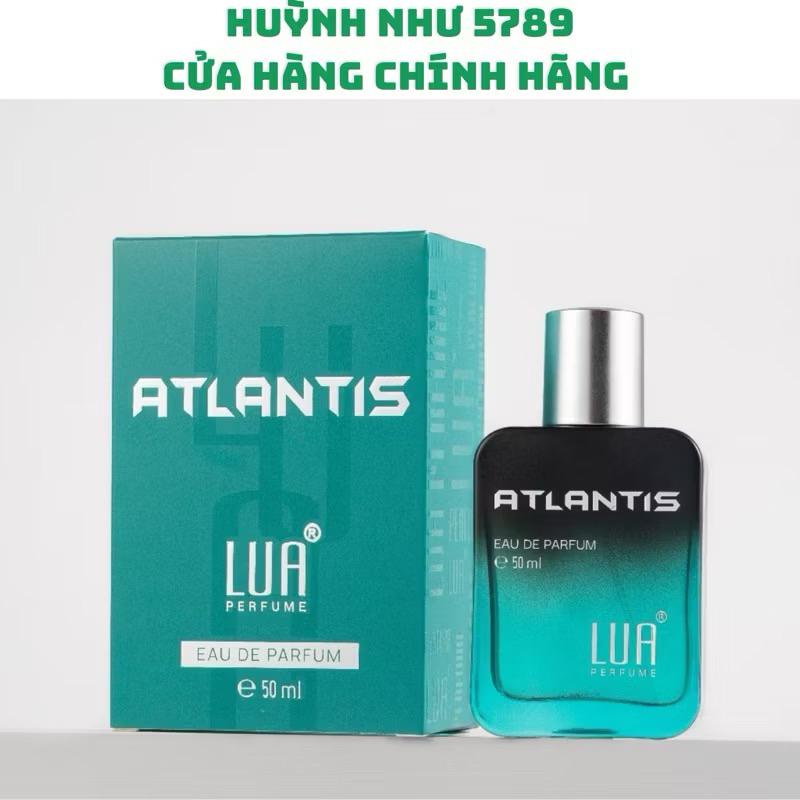 [Chính hãng]Nước Hoa Nam Atlantis Lua Perfume 50ml - Nước Hoa Lụa Nam