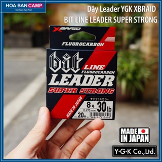 Dây Leader YGK XBRAID BIT LINE LEADER SUPER STRONG | 20m