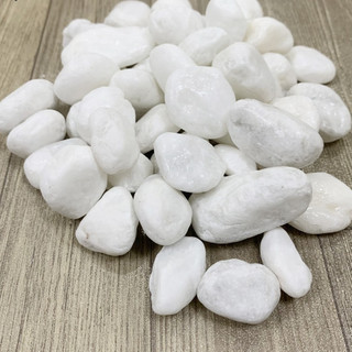 [ Nhiều size ] Đá sỏi trắng trang trí ( chọn size )