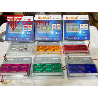 Hướng dẫn đấu Đèn sườn xe tải Led chống nước 5006. Đèn hông soi lốp