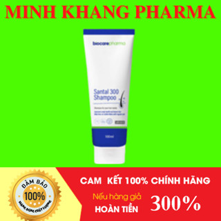Biocare Pharma, Dầu Gội Santal 300 Shampoo, Giảm Gàu, Ngứa Da Đầu, Giúp Da Đầu Thông Thoáng, Tóc Chắc Khỏe