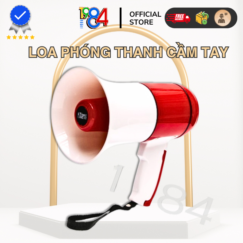  Loa Bán Hàng Phóng Thanh Có Ghi Âm Phát Lại Cầm Tay Cổng USB 