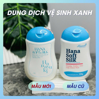 DUNG DỊCH VỆ SINH HANA XANH SOFT & SILK MẪU MỚI