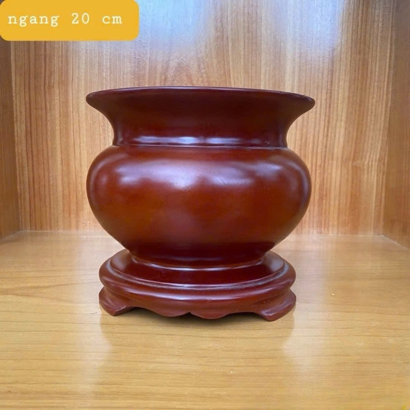 [Giá Tại Xưởng] Bát Nhang Đường Kính 12-14-16-18-20cm Gỗ Xà Cừ Nguyên Khối Rất Đẹp