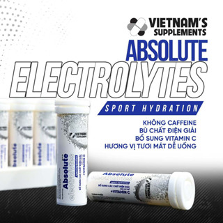 Viên sủi bổ sung các chất điện giải và vitamin C Absolute Electrolytes 10 lọ/ LỐC - VN Supplements
