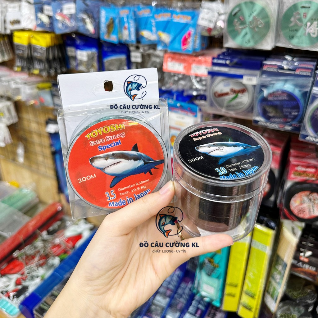 Cước cá mập Toyoshi Extra Strong Special 200m và 500m