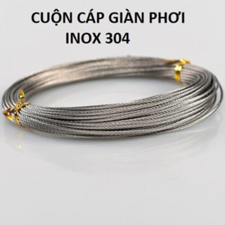 Dây cáp giàn phơi thông minh Loại Tốt ( Inox 304) - THÁI BÌNH VINA