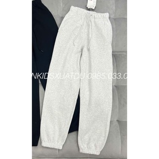 Quần nỉ bông NAM NỮ bo gấu
