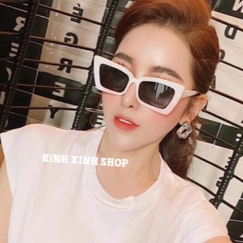 Kính râm vuông trắng - HOTTREND