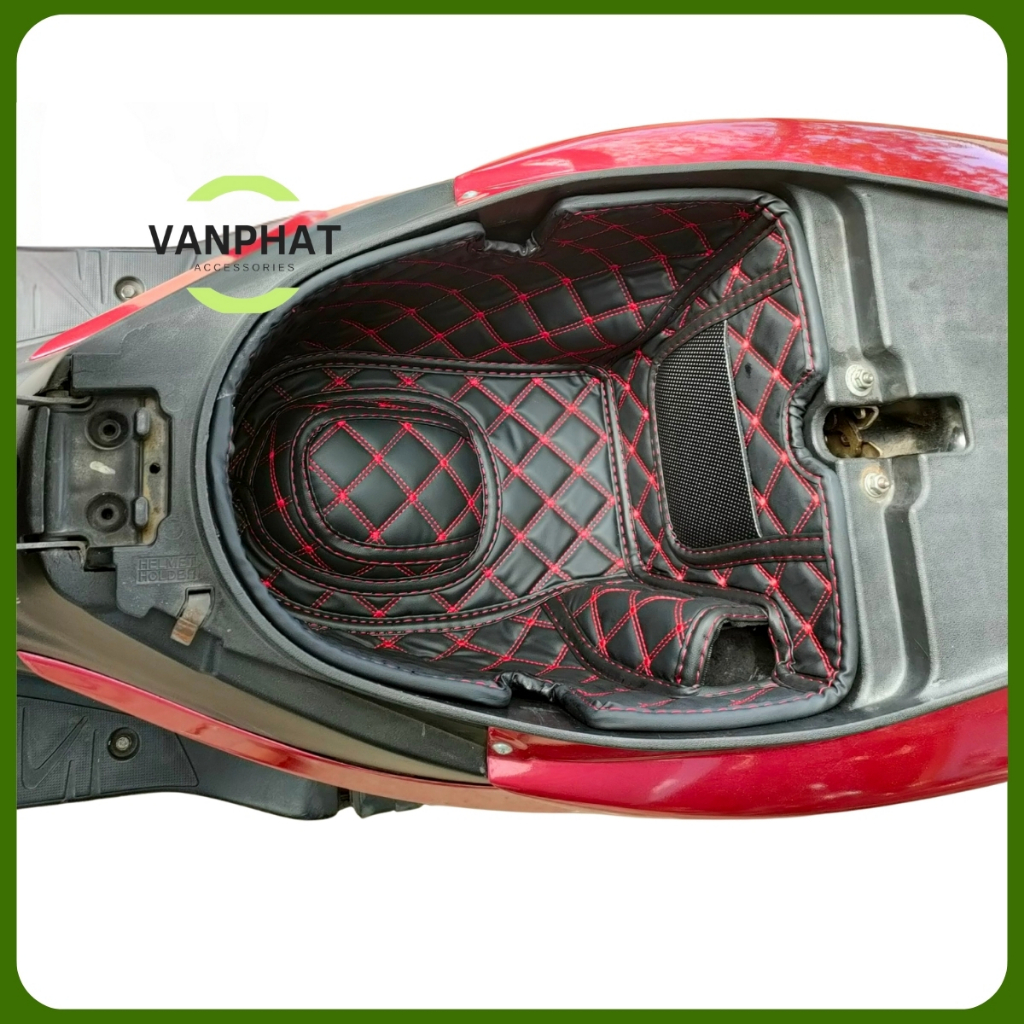 Lót Cốp Xe Máy Honda Beat Future Dylan @ Ps Wave Vision Scoopy Spacy Lót Cốp Da Chống Nóng Chống Trầ