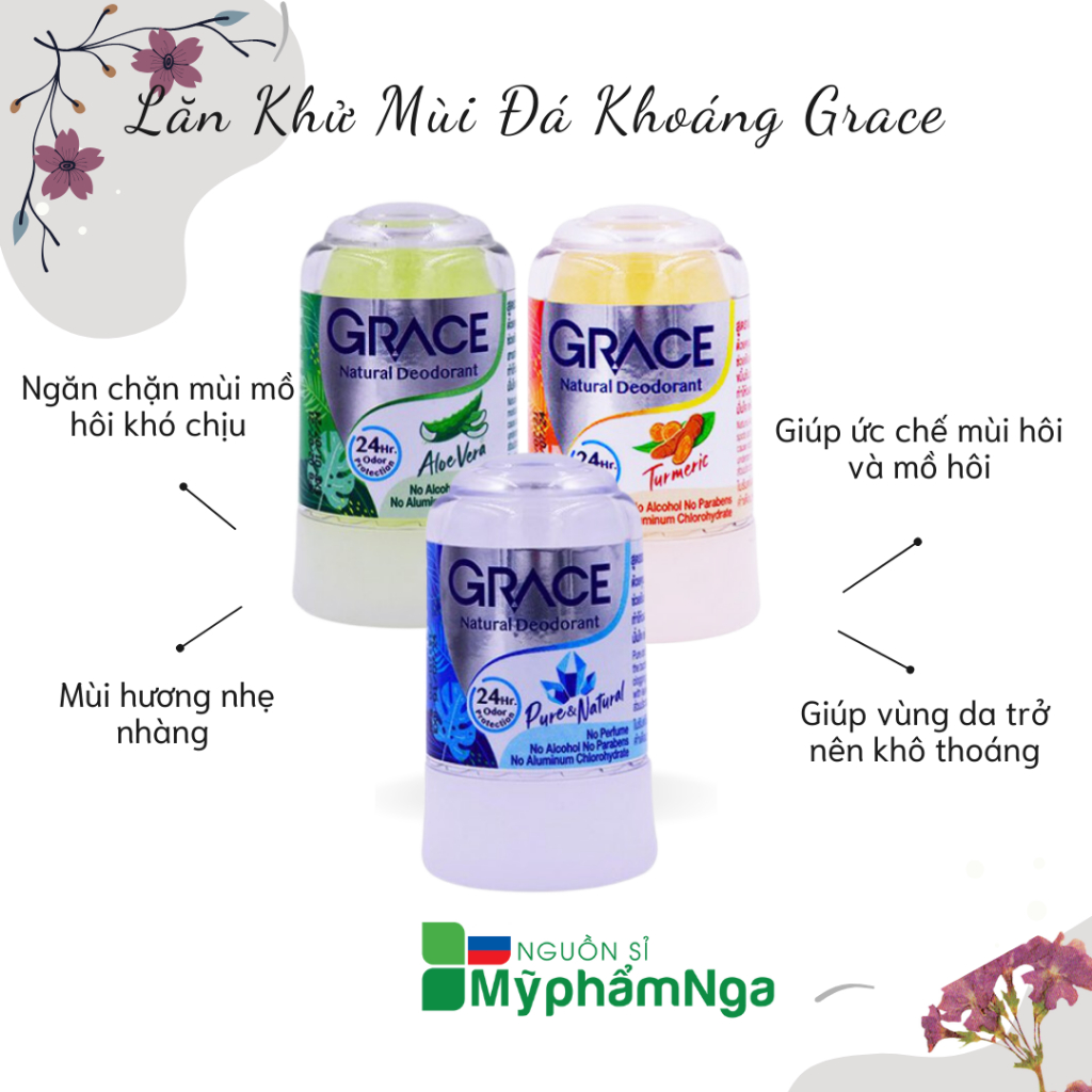 Lăn khử mùi đá khoáng Thái Lan