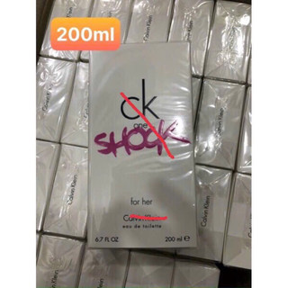 Nước hoa nữ CK One Shock For Her 100ml,200ml
