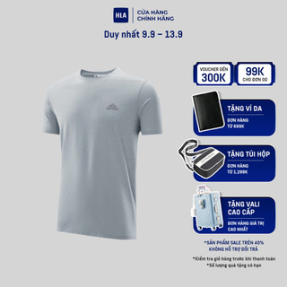 HLA - Áo thun nam ngắn tay thể thao co dãn khô thoáng Sportsday Series Quick Dry Cool Feeling Short Sleeve T-Shirt Men