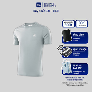 HLA - Áo thun nam ngắn tay thể thao co giãn thoáng khí  Sportsday Series Quick Dry Comfortable Short Sleeve T-Shirt Men
