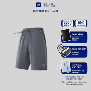 HLA - Quần short nam thể thao lưng thun dây rút Sportsday Series Drawstring Elastic Casual Shorts Men