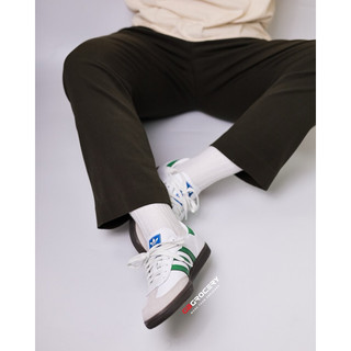 [ Chính Hãng 🔥] Giày Sneaker Samba Phối Màu Sọc Xanh - Ảnh Thật Shop Chụp