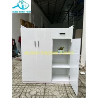 tủ giày nhựa đài loan 3 cánh để được nhiều giày dép