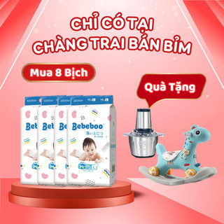  Tã Bỉm Bebeboo Nhật Bản size NB80/S70/M60/L50/XL46 thấm hút vượt trội, siêu mềm mỏng mịn