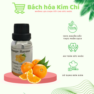  Hương cam 15ml  Có màu   Orange Flavour 792_001  - Hương liệu thực phẩm an toàn chất lượng 