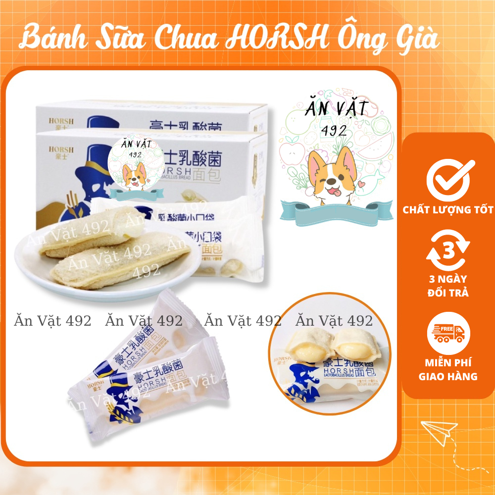 Bánh Sữa Chua HORSH Ông Già - Ăn Vặt 492