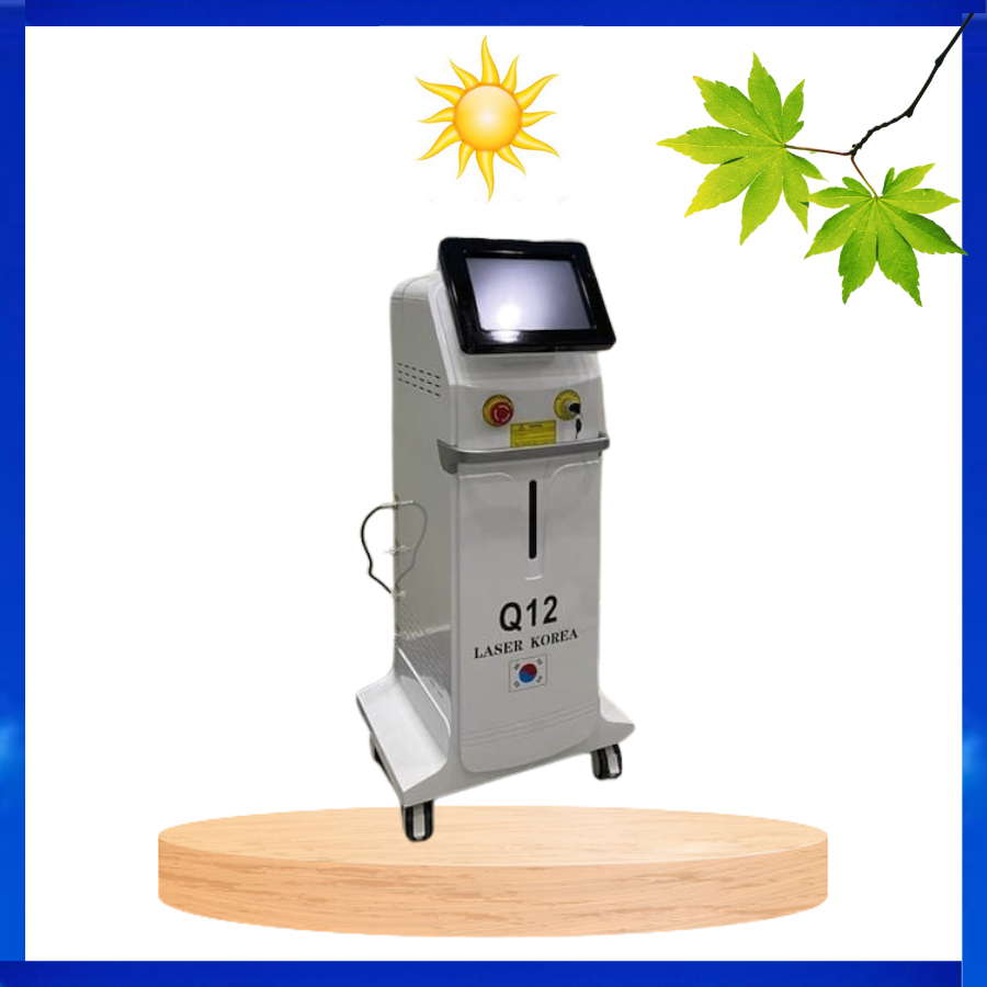 Máy Laser Q12 Xóa Xăn Nám Tàn Nhang | Máy Laser Q12 Korea | Laser Xóa Xăm Nám Tàn Nhang
